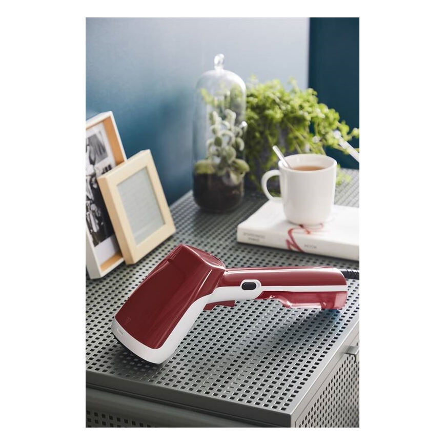 Tefal - Vaporizator manual pentru haine ACCESS STEAM FIRST 1300W/230V vișiniu