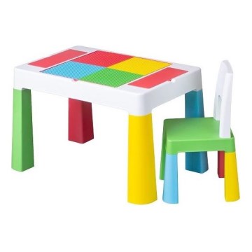TEGA BABY - Set masă și scaun pentru copii, multicolor