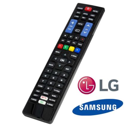 Telecomandă de rezervă pentru mărcile de televizoare Samsung/LG MK FLORIA Superior RC UNI TV SAM/LG