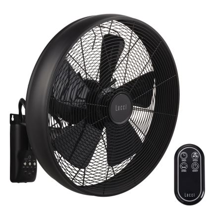 Telecomandă pentru ventilatoare BREEZE negru Lucci air 213124