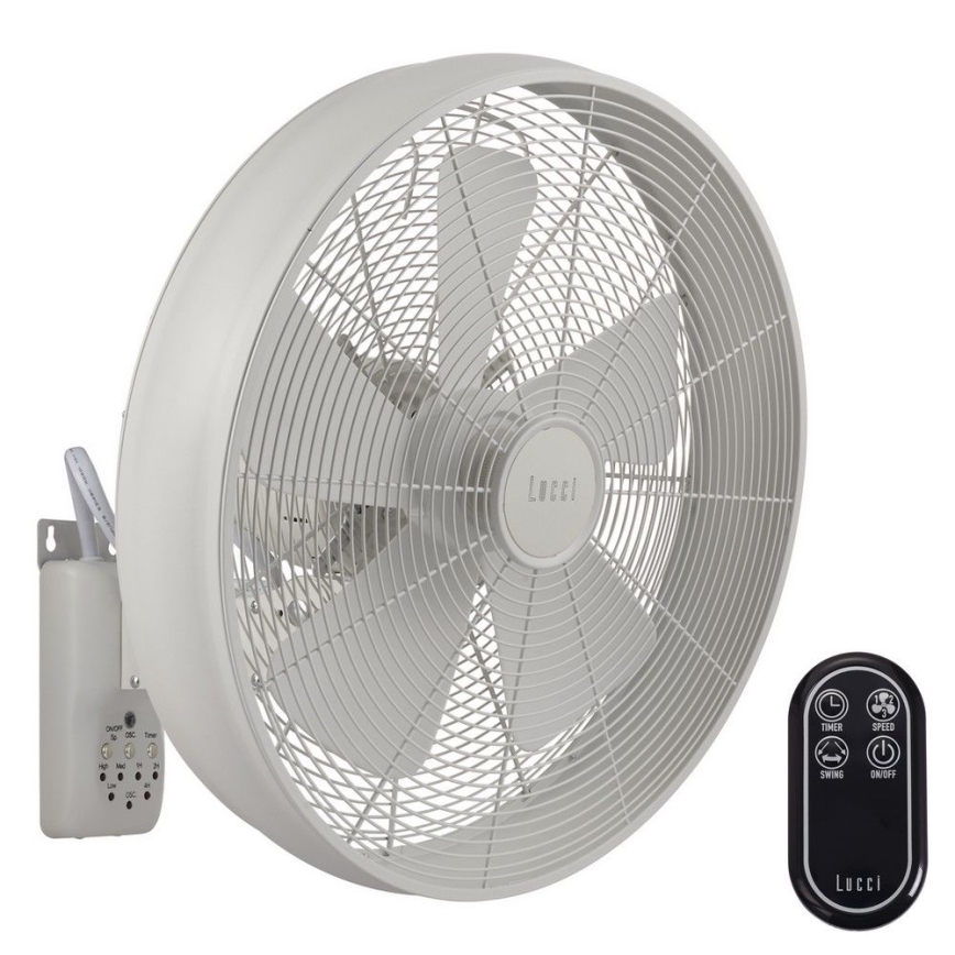 Telecomandă pentru ventilatoare BREEZE negru Lucci air 213124