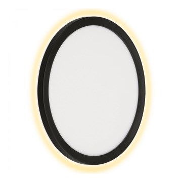 Telefunken 313405TF - Aplica de perete LED pentru exterior, 15 W, 230 V, IP44, negru