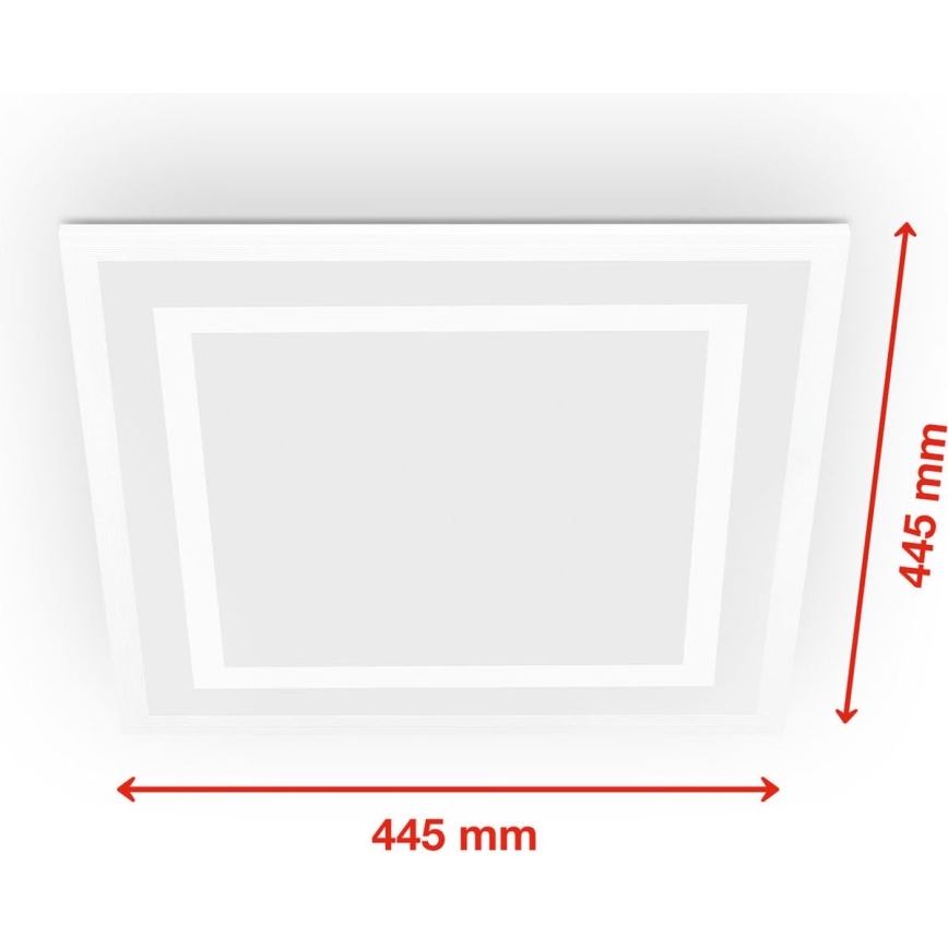 Telefunken 318806TF - Plafonier LED RGBW reglabil, LED/24W/230V 3000-6500K + telecomandă