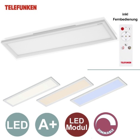 Telefunken - LED Panou dimmabil 1xLED/18W/230V + telecomandă