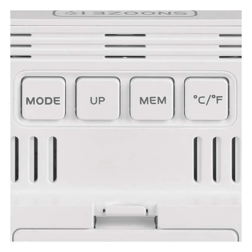 Termometru digital cu higrometru, 1xAA, alb