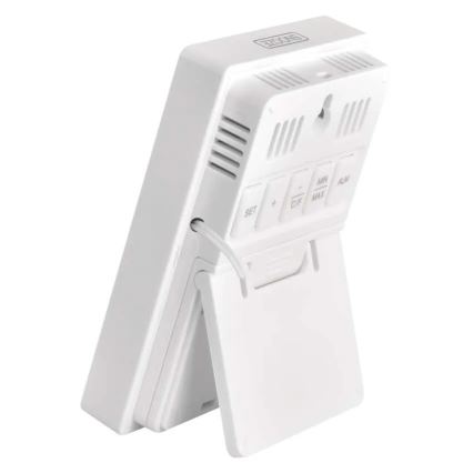 Termometru digital cu higrometru, 2x AAA, alb