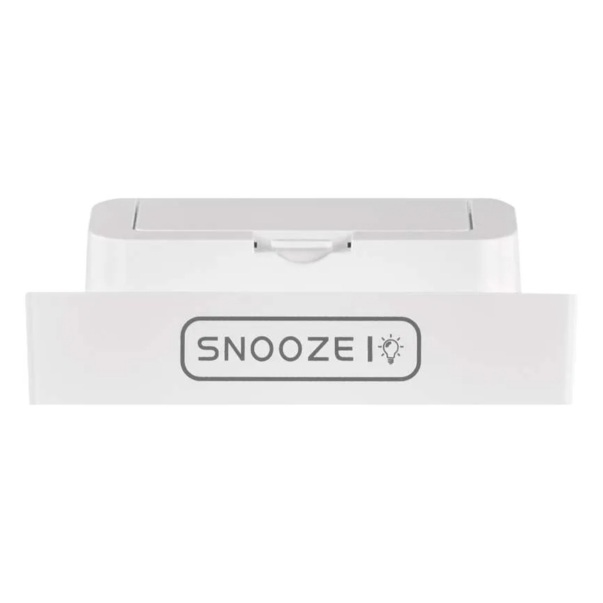 Termometru digital cu higrometru, alimentare 1xAA, alb