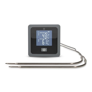 Termometru digital inteligent pentru carne cu afișaj LCD SmartLife 0-300 °C 2xAAA