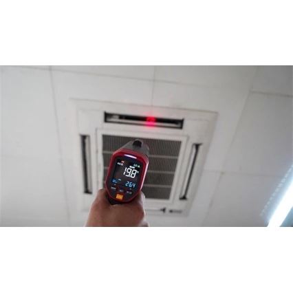 Termometru infraroșu fără contact Uni-T 1x9V 6LR61 1300°C