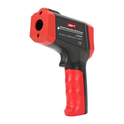 Termometru infraroșu fără contact Uni-T 1x9V 6LR61 1300°C