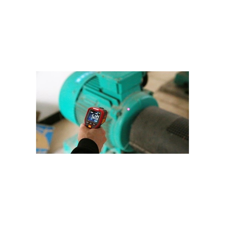 Termometru infraroșu fără contact Uni-T 1x9V 6LR61 600°C