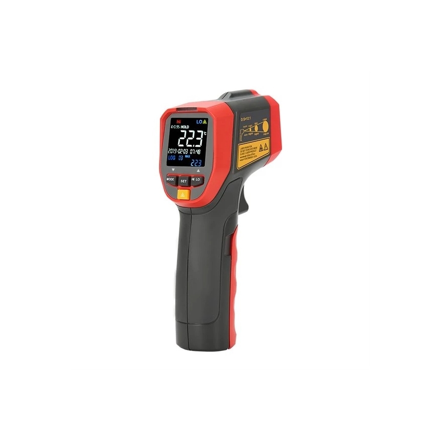 Termometru infraroșu fără contact Uni-T 1x9V 6LR61 600°C