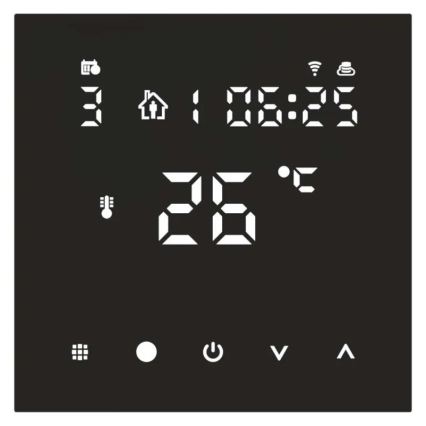 Termostat cu fir GoSmart 230/16A Wi-Fi pentru încălzire în pardoseală