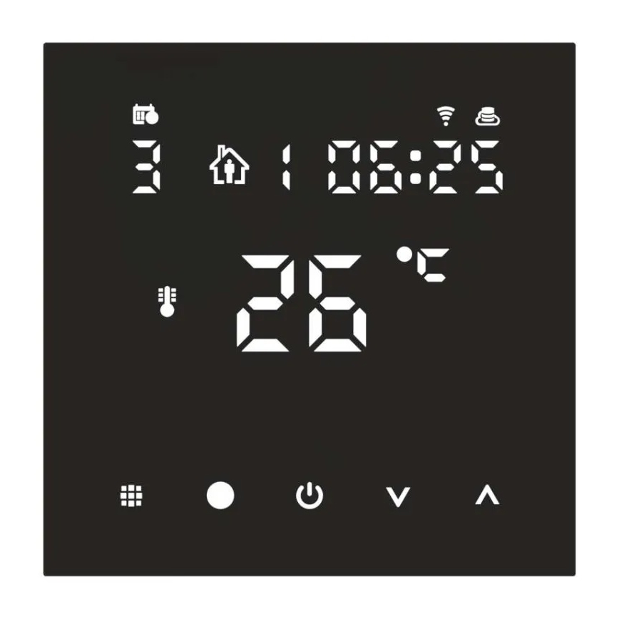 Termostat cu fir GoSmart 230/16A Wi-Fi pentru încălzire în pardoseală