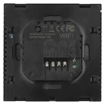 Termostat cu fir GoSmart 230/16A Wi-Fi pentru încălzire în pardoseală