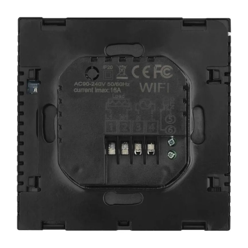 Termostat cu fir GoSmart 230/16A Wi-Fi pentru încălzire în pardoseală