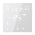 Termostat încastrat 230V, Wi‑Fi Tuya, alb