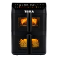 TESLA Electronics AirCook - Friteuză digitală multifuncțională cu aer cald, 11 l, 2800W/230V, neagră