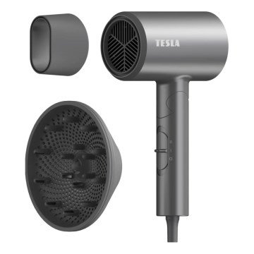 TESLA Electronics MyCare - Uscător de păr pliabil 1800W/230V gri