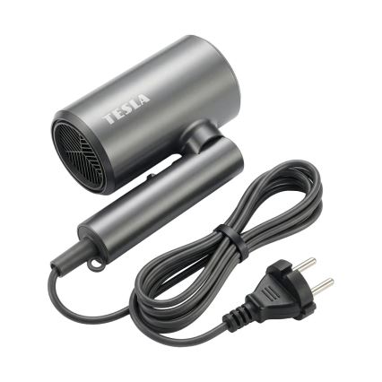 TESLA Electronics MyCare - Uscător de păr pliabil 1800W/230V gri