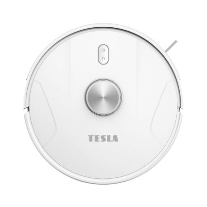 TESLA Electronics RoboStar - Aspirator robot inteligent 2în1 2600 mAh Wi-Fi alb