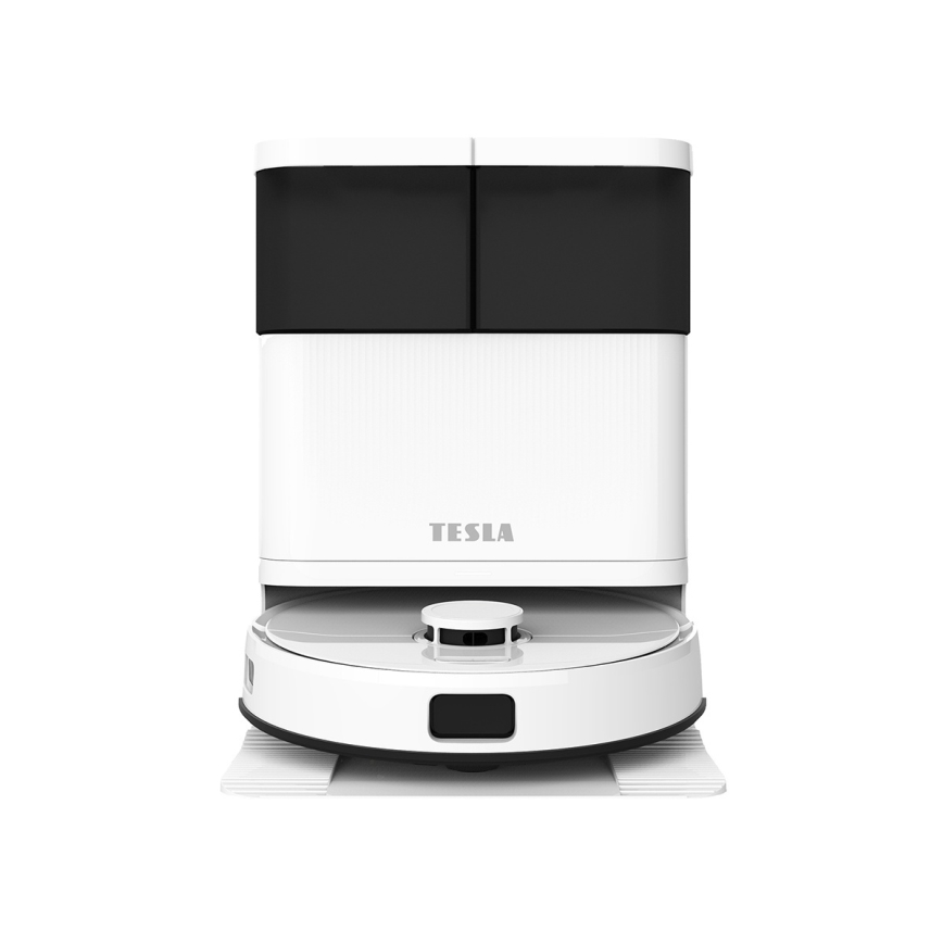 TESLA Electronics RoboStar - Aspirator robot inteligent 3 în 1, 5200 mAh, Wi-Fi, alb