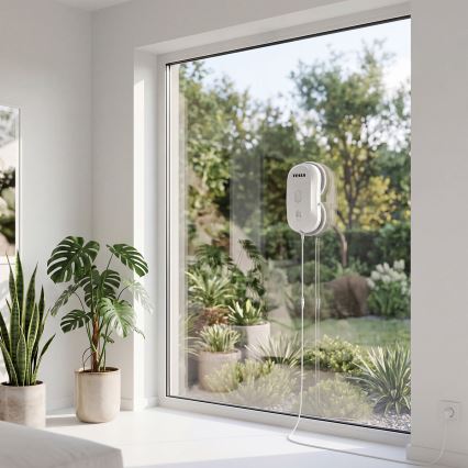 TESLA Electronics RoboStar - Curățător de geamuri cu pulverizare a apei 72W/230V/500 mAh + telecomandă