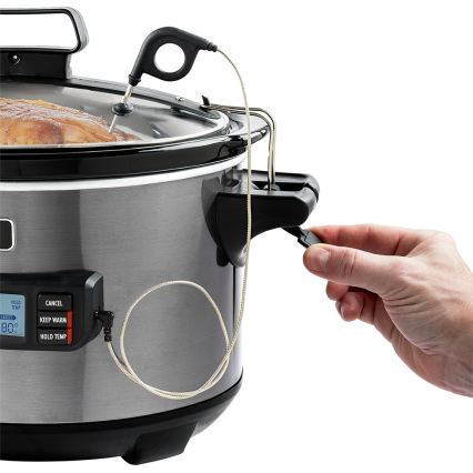 TESLA Electronics SlowCook - oală electrică pentru gătit lent, 5,6 l, 290 W/230 V