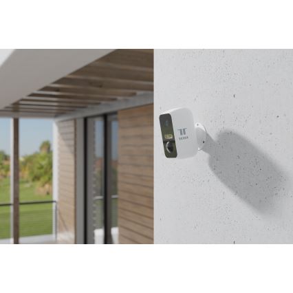 TESLA Smart - Cameră de exterior inteligentă cu senzor 2K 1296p, 9600 mAh, 5V, Wi-Fi, IP65