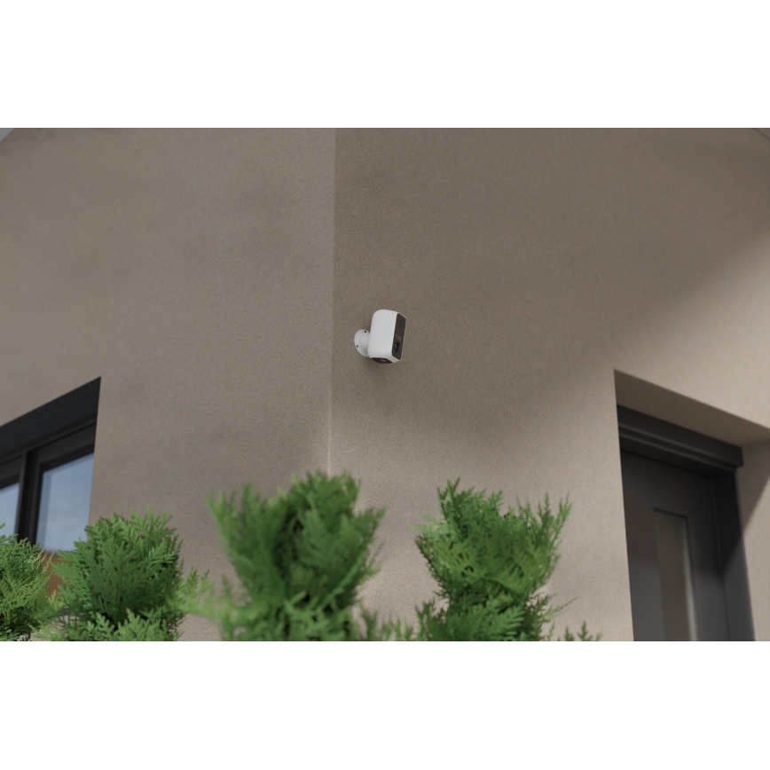 TESLA Smart - Cameră de exterior inteligentă cu senzor 2K 1296p, 9600 mAh, 5V, Wi-Fi, IP65