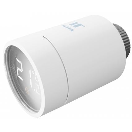 TESLA Smart - Cap termostatic inteligent wireless cu ecran LCD 2xAA