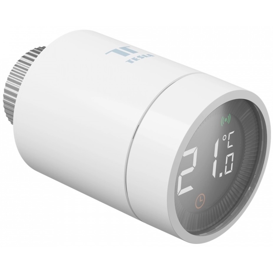 TESLA Smart - Cap termostatic inteligent wireless cu ecran LCD 2xAA