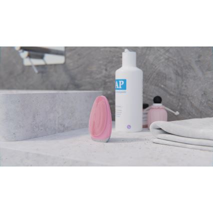 TESLA Smart - Perie de curățare vibratoare pentru față cu încărcare, 450 mAh, IPX7