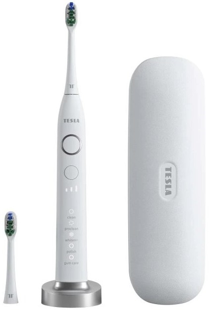 TESLA Smart - Periuță de dinți sonică TS400 albă