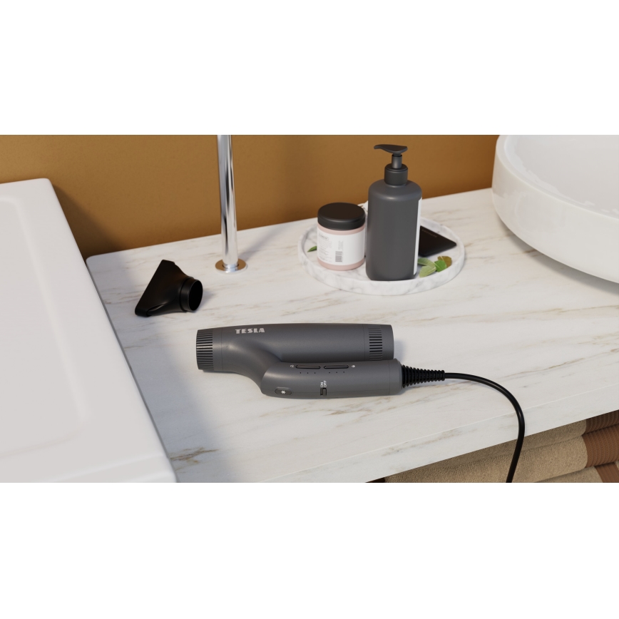 TESLA Smart - Uscător de păr cu ionizator 1500W/230V