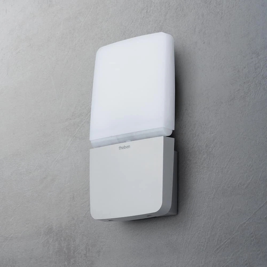 theben - Reflector de perete cu LED/11W/230V argintiu IP55