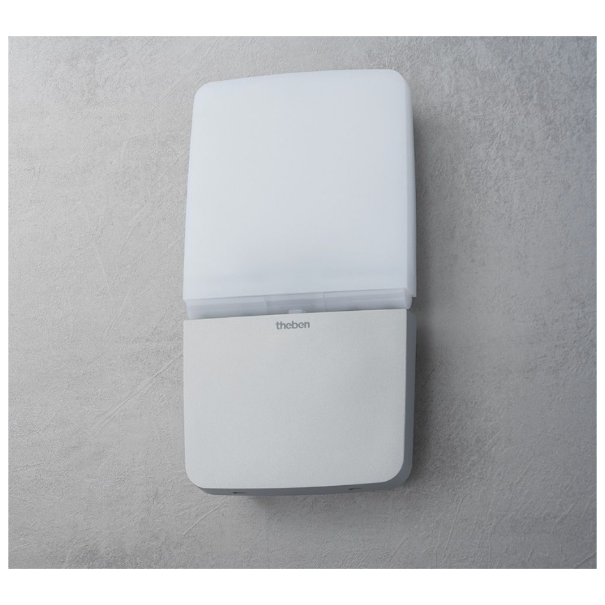 theben - Reflector de perete cu LED/11W/230V argintiu IP55