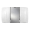 theben - Reflector LED de perete 2xLED/10W/230V argintiu IP55