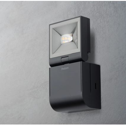theben - Reflector LED de perete LED/10W/230V negru IP55