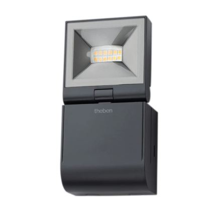 theben - Reflector LED de perete LED/10W/230V negru IP55