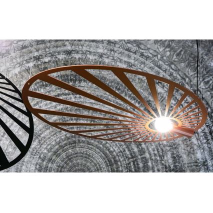 Thoro TH.001 - Lustră pe cablu LEHDET 1xE27/60W/230V negru