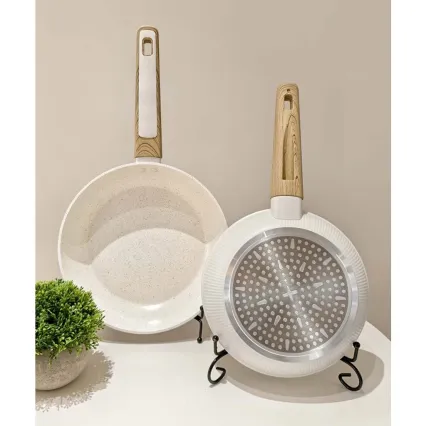 Tigaie BIANCO 28 cm crem/maro