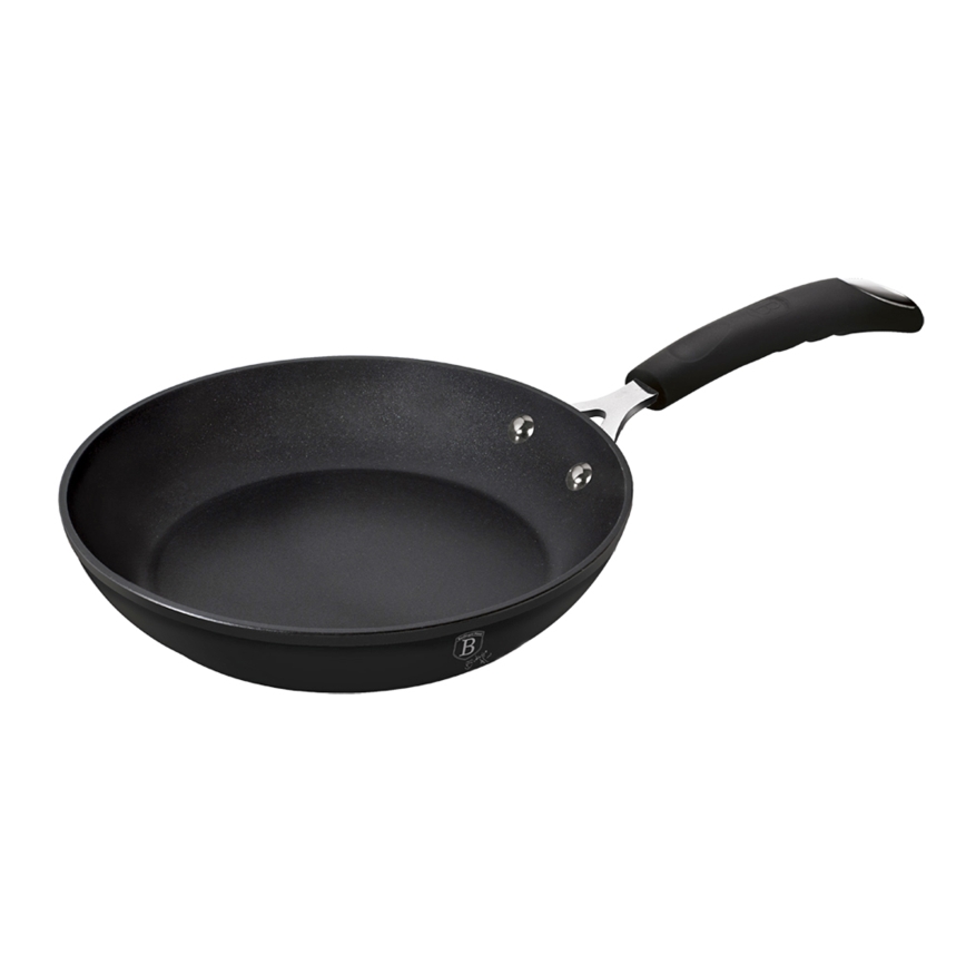 Tigaie cu suprafață din titan 24 cm neagră BerlingerHaus