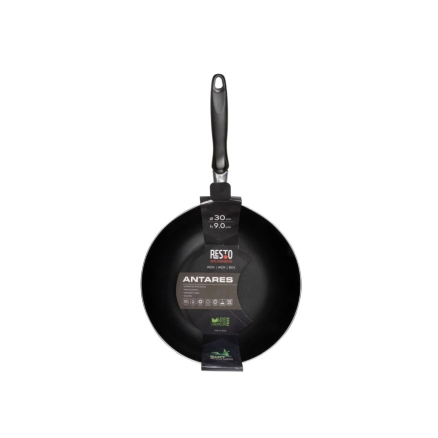 Tigaie wok ANTARES Resto, 30 cm