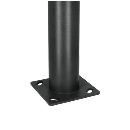 Tijă metalică pentru stâlp de iluminat exterior BASE, 3 m, negru