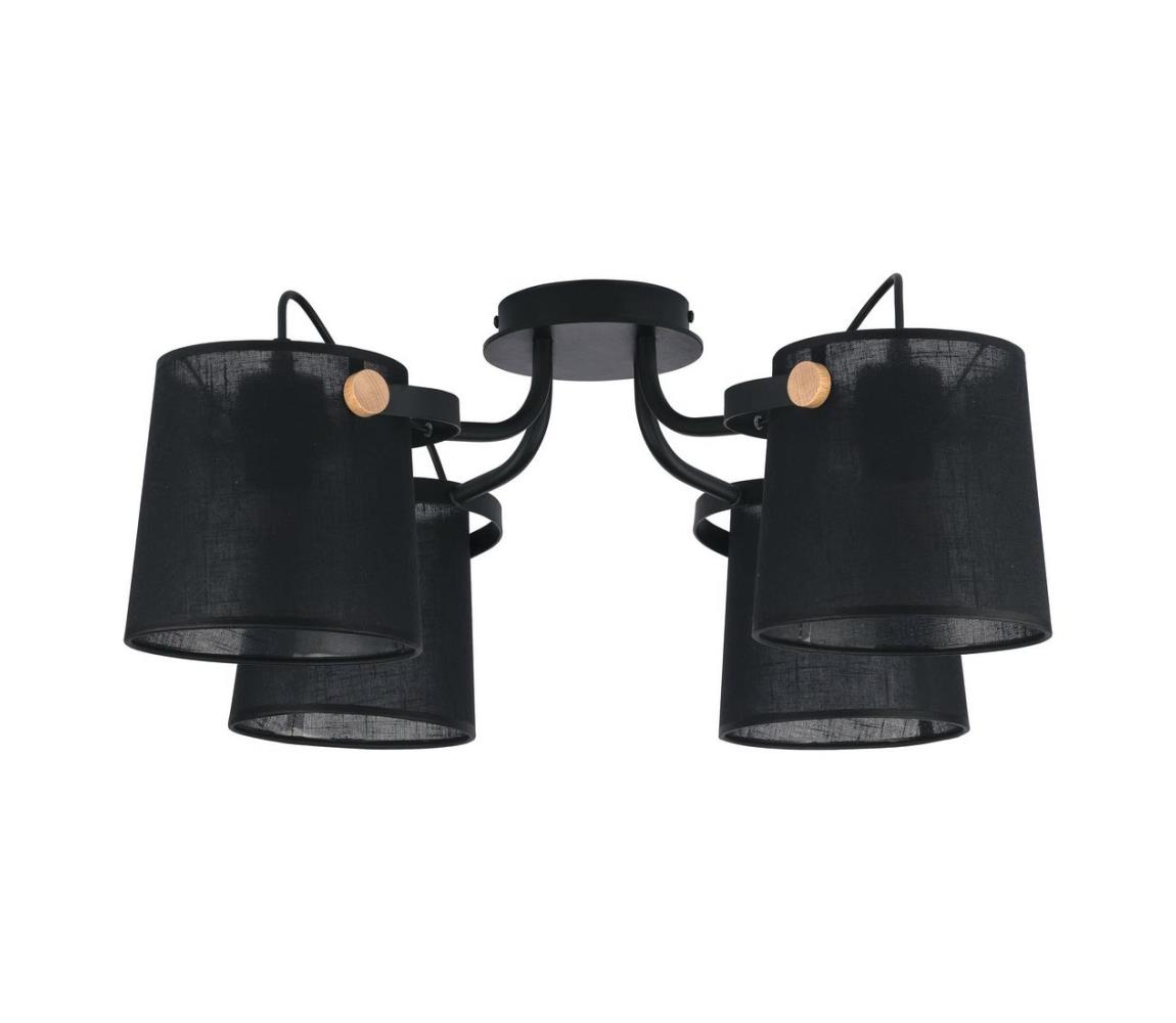 TK Lighting 1574 - Lustră aplicată CLICK 4xE27/60W/230V