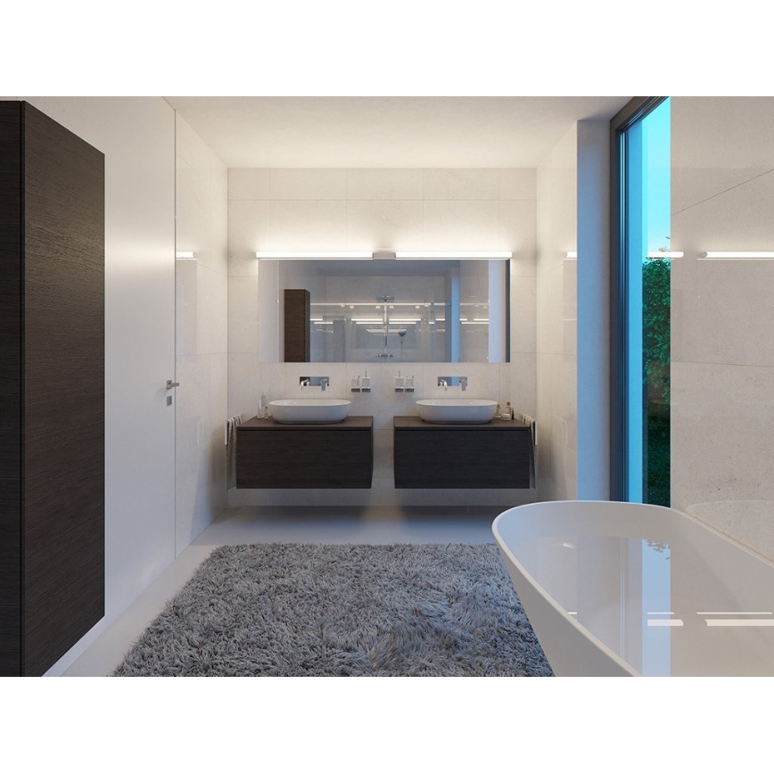 LED2 - Lampă de perete pentru baie TONDA LED/12W/230V IP44 3000K/4000K