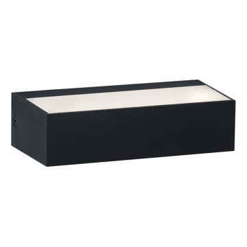 Top Light - Aplică de perete pentru exterior IMOLA LED/10W/230V, 3000/4000/6000K, IP54, 17 cm, neagră