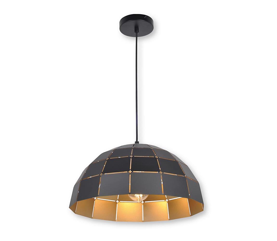 Top Light Apolo 40C - Lustră pe cablu 1xE27/40W/230V auriu/negru