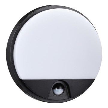 Top Light - BARI, aplică LED de exterior pentru perete cu senzor de mișcare și senzor crepuscular, 15W/230V, 4000K, IP54